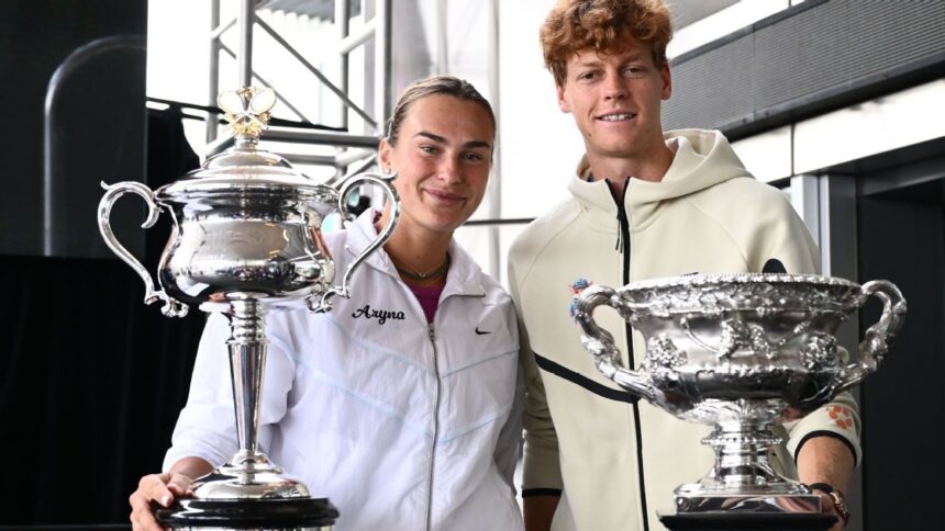 No. 1S Jannik Sinner and Aryna Sabalenka lead us with open entry list