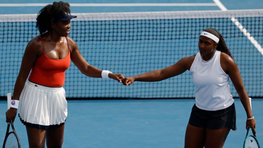 Venus Williams and Haley Baptist lose in doubles at DC Open