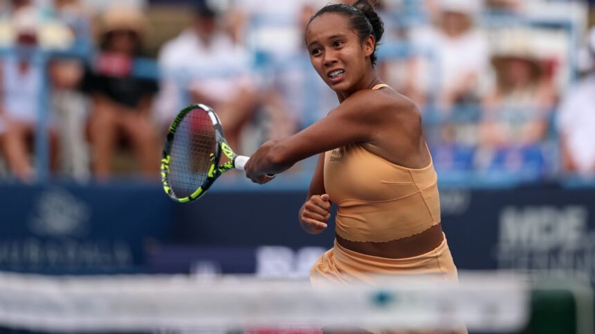 Leila Fernandez faces Anna Karinkaya in the DC Open Finals