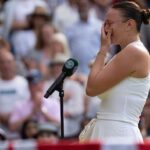Amanda Anisimova thanked her mother in tears after the loss of Wimbledon