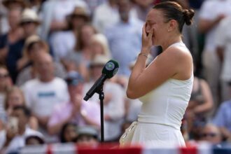 Amanda Anisimova thanked her mother in tears after the loss of Wimbledon