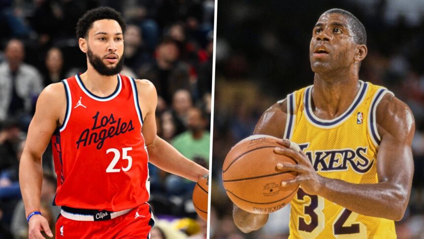 Ben Simmons matches the record of this magical Johnson and Oscar Robertson, and now he has no team.