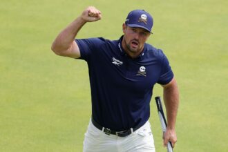 Bryson Dedanbaugh fires 64 and ties low rounds in the open championship