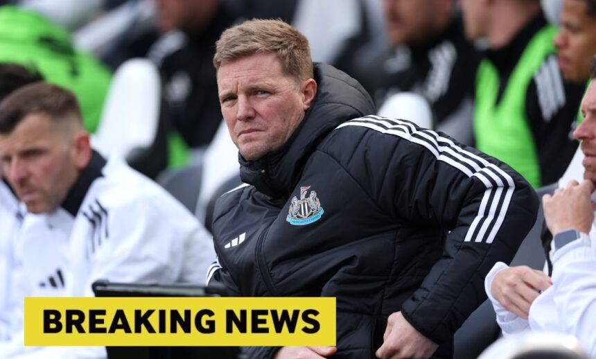 Newcastle United manager Eddie Howe