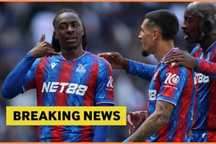 Eberechi Eze in action for Crystal Palace