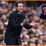 Aston Villa manager Unai Emery shouts instructions
