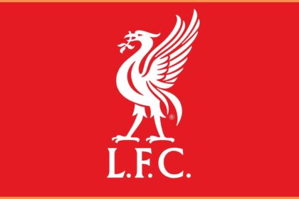 Liverpool FC logo on red background