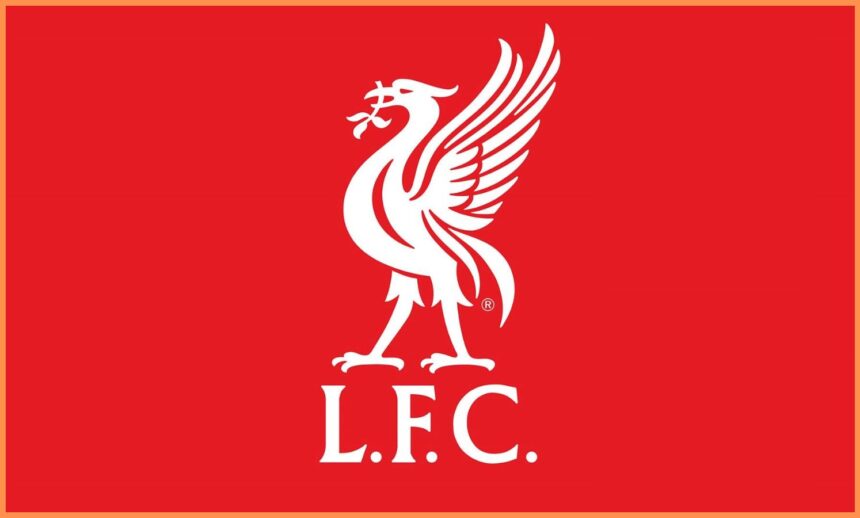 Liverpool FC logo on red background