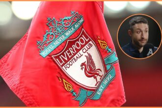 Liverpool FC logo and David Ornstein