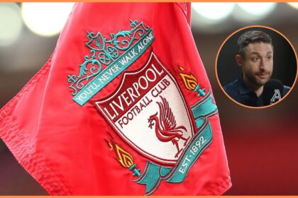 Liverpool FC logo and David Ornstein