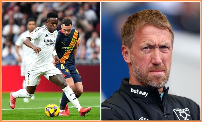 Arnau Martinez and Graham Potter