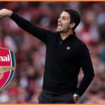 Arsenal manager Mikel Arteta at the Emirates Stadium