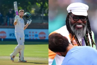Chris Gayle Wiaan Mulder