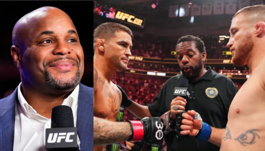 Daniel Cormier, Dustin Poirier, Justin Gaethje