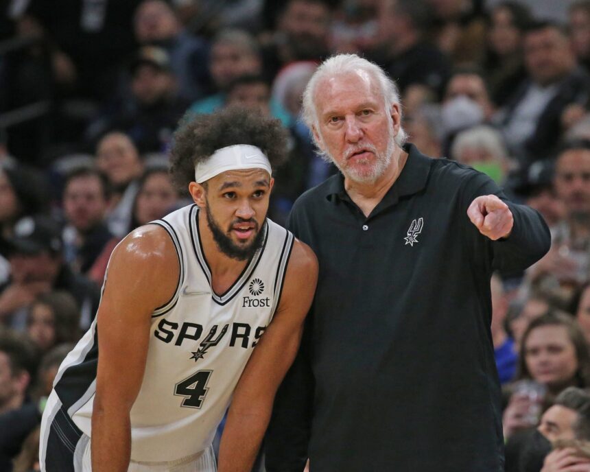 Derrick White reveals how Greg Popovich told him he would be traded with the Celtics, which wasn't unusual for Pop