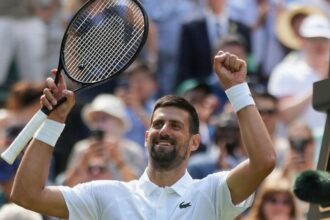 Djokovic reaches the third round with his 19th record Wimbledon