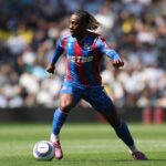 Eberechi Eze in action for Crystal Palace against Tottenham