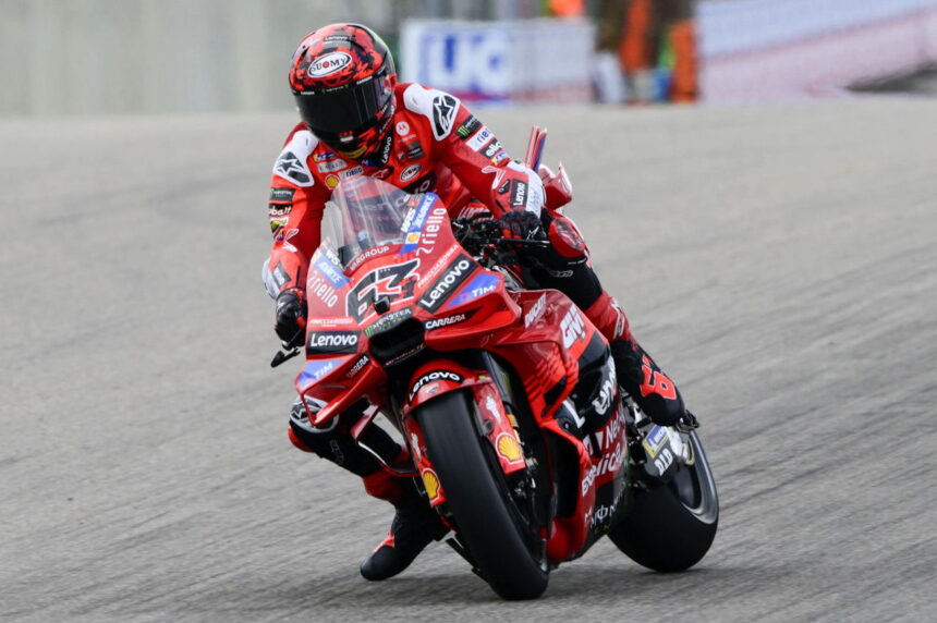 Francesco Bagnaia takes chassis gambling: "It's important to try something different."