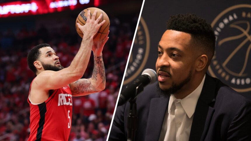 Fred Vanvriet comments CJ McCollum's success after taking over as new NBPA president