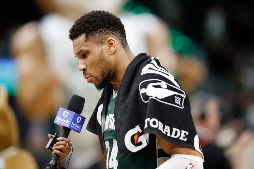Giannis Antetokounmpo Address Brook Lopez Exit, Milwaukee Bucks sign a $107 million replacement and land three more deals