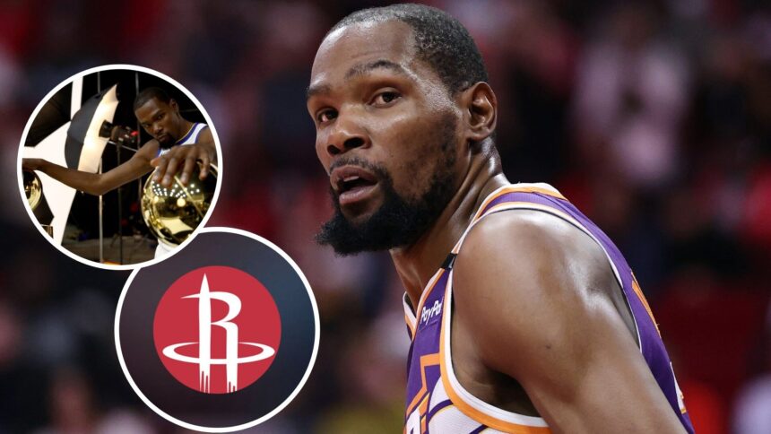 Gilbert Arenas choose whether Kevin Durant or Houston Rocket organizations will be under more pressure