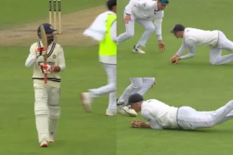 Harry Brook Takes Stunner To Send Back Ravindra Jadeja
