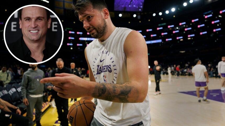 "He's miserable" ... Tim Legoler claims that the La Lakers signature could be bad for Luka Donsic and LeBron James.