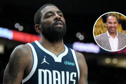 "I want to hurry..." Nico Harrison gives you updates on Kyrie Irving's injuries, who knew the Dallas Mavericks were going to happen.