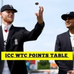 ICC World Test Championship Points Table WTC Table After India Vs England