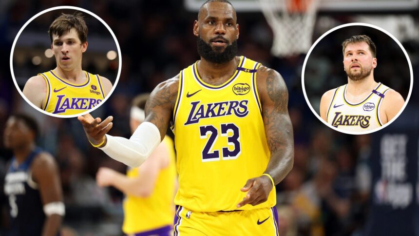 "It's a little scary"... Lakers insider explains how Luka Donsic and Austin Reeves will affect LeBron James' future