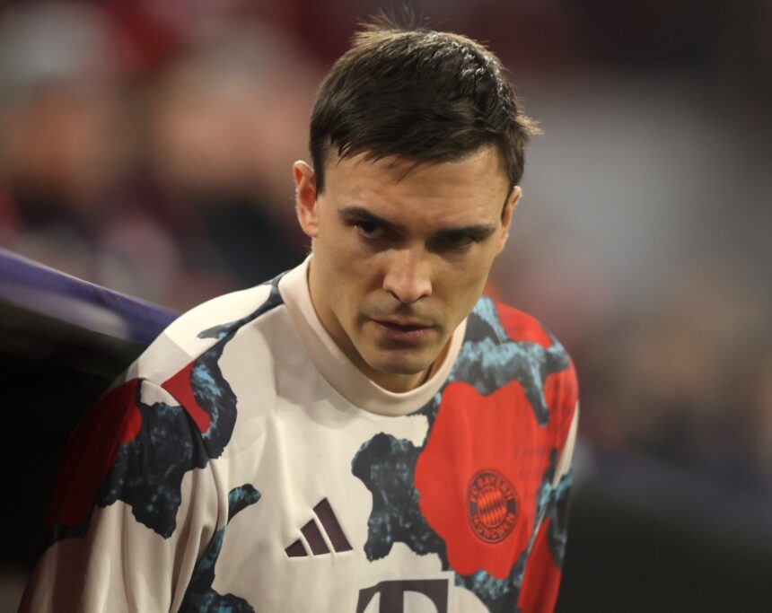 Joao Palhinha of Bayern Munich