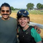 Jockey Christopher Elliott, Agent Jose Santos Jr.