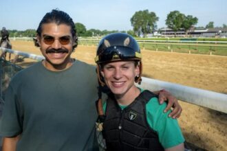 Jockey Christopher Elliott, Agent Jose Santos Jr.