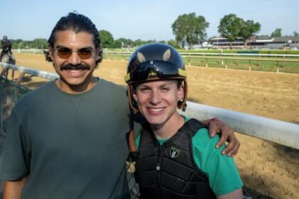 Jockey Christopher Elliott, Agent Jose Santos Jr.