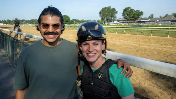 Jockey Christopher Elliott, Agent Jose Santos Jr.