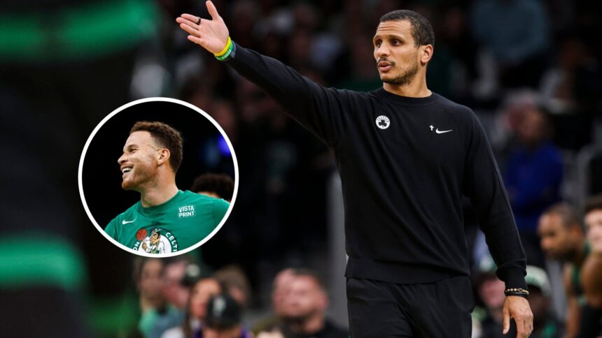 Joe Mazzola revealed the questions Blake Griffin asked him for the Boston Celtics.