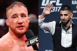 Justin Gaethje and Ilia Topuria