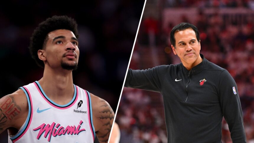 Kel'el Ware explains how he responded to Erik Spoelstra's concerns about "professionalism" and "consistency."