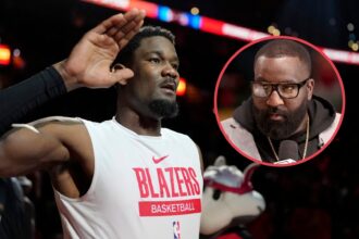 Kendrick Perkins warns DeAndre Ayton about the potential "last shot" of "last shot" before the La Lakers run.