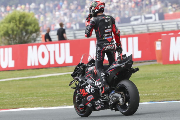 Marco Bezzecchi refers to the new Aprilia component "helpful in some places"