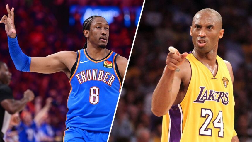 OKC Thunder star Jalen Williams revealed when he tore a ligament before the NBA playoffs and played with a "Kobe" injury