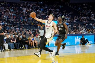 Per Larson was blown away by what he saw from Casparas Jaccionis in the Summer League.