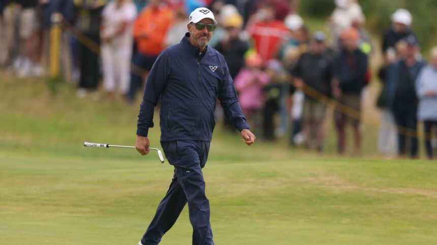 Phil Mickelson catches "break" for his best open start for years