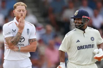 Rishabh Pant And Ben Stokes India