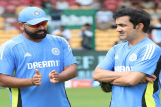 Rohit Sharma and Gautam Gambhir