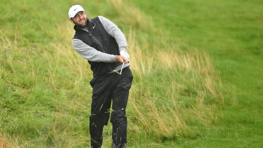 Scotty Scheffler struggles with open and tee-off, but card 68