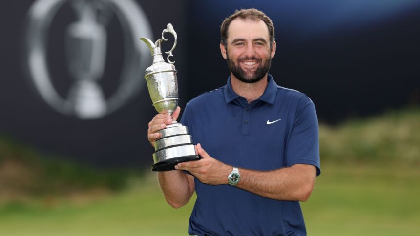Scotty Scheffler's dominance over golf continues in the open championship