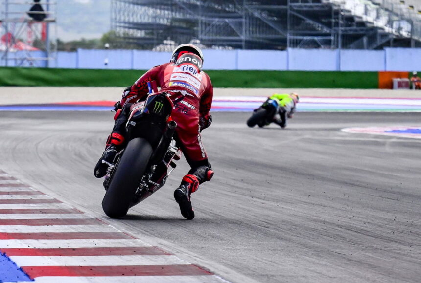 "Shame" motogp is not a "super good" new Michelin front tire
