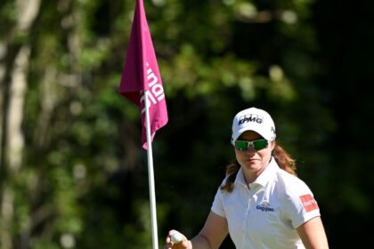 Share Leona Maguire Ace's second hole, Evian Reed with the other four