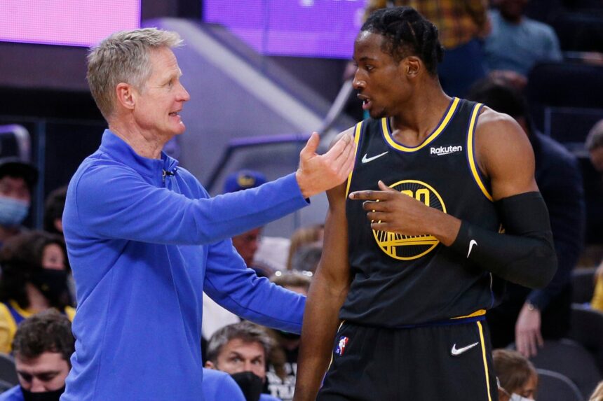 Steve Kerr told me to follow the Houston Rockets approach to dealing with Jonathan Cuminga's standoffs